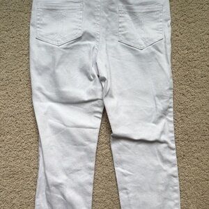 TBBC pep club pant in white denim